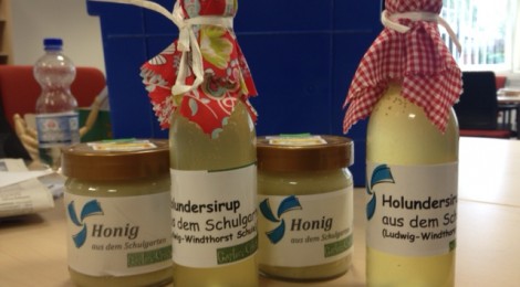 Honigverkauf von Garten Crew & Imker-AG