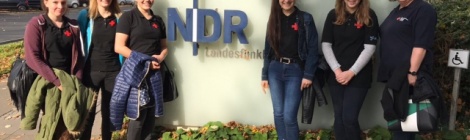 Live im Radio: unsere Schulsanitäter waren beim NDR!