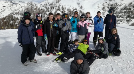 Skifreizeit 2019 - LuWis auf der Piste