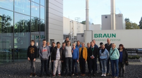 GenerationenWerkstatt der B. Braun Avitum AG mit Glandorfer Schülern
