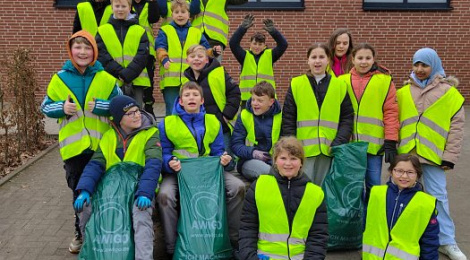 Für ein sauberes Glandorf im Einsatz