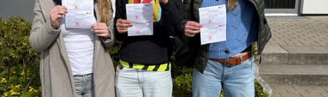 Erste-Hilfe-Kurs erfolgreich bestanden