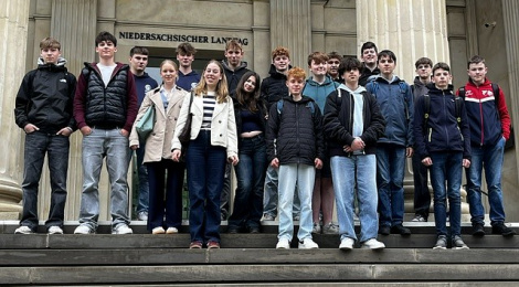 Zu Besuch im Niedersächsischen Landtag